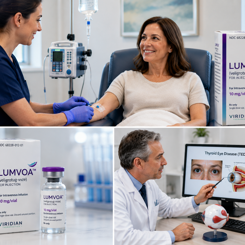 Lumvoa Infusion Treatment for Thyroid Eye Disease